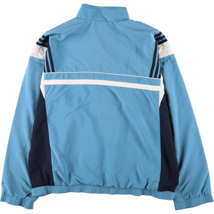 00'S adidas windbreaker, men's size L polyester Blue type light blue Vintage Second Hand