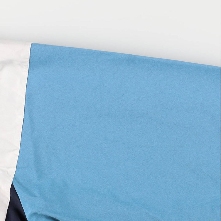 00'S adidas windbreaker, men's size L polyester Blue type light blue Vintage Second Hand