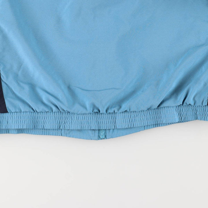 00'S adidas windbreaker, men's size L polyester Blue type light blue Vintage Second Hand