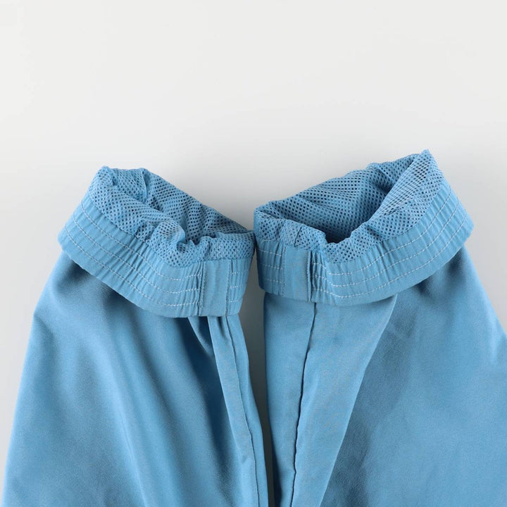 00'S adidas windbreaker, men's size L polyester Blue type light blue Vintage Second Hand