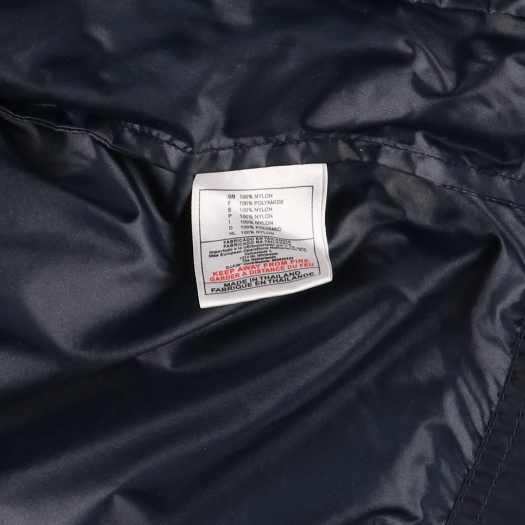 00'S Nike Nylon Jacket Men's Size L Nylon navy blue type Vintage Second Hand