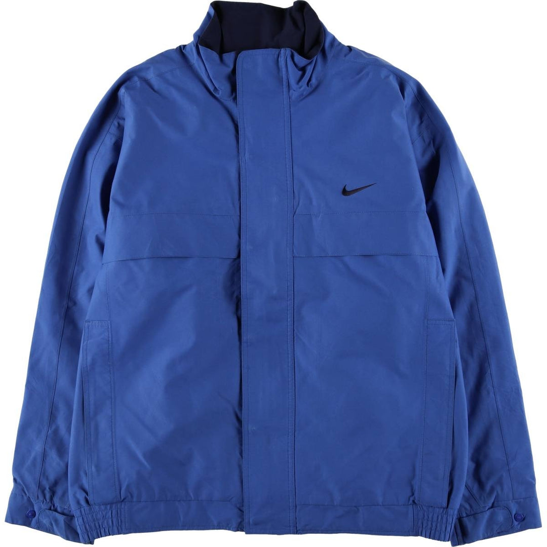 Nike Golf Windbreaker, Men's Size L polyester blue type Vintage Second Hand