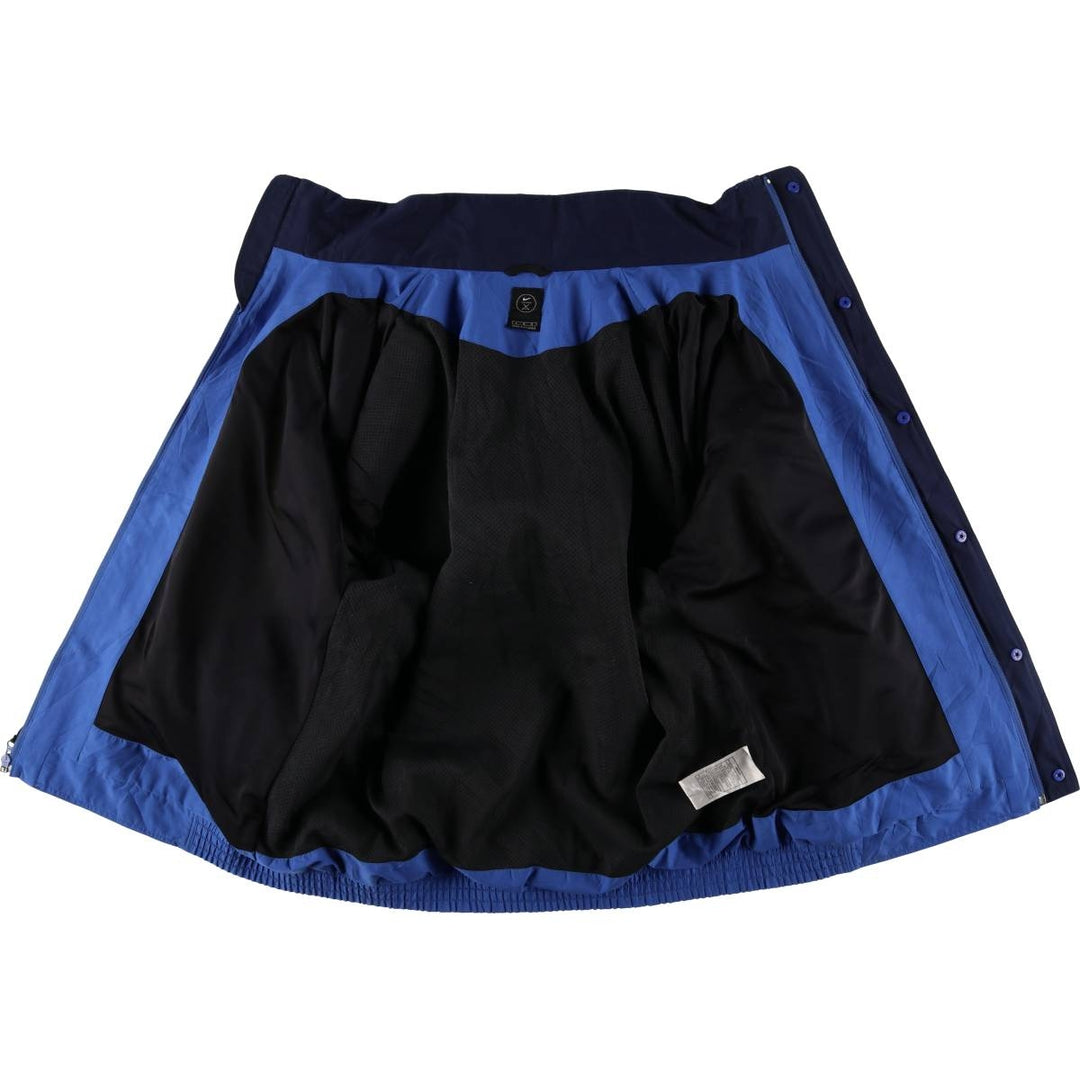 Nike Golf Windbreaker, Men's Size L polyester blue type Vintage Second Hand