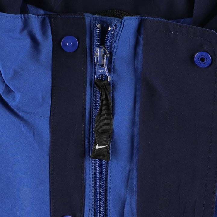 Nike Golf Windbreaker, Men's Size L polyester blue type Vintage Second Hand