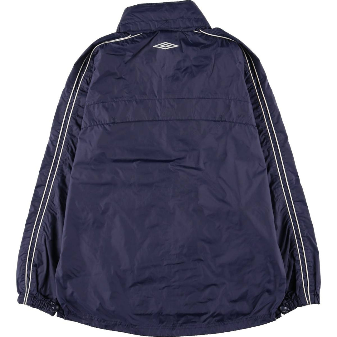 2000'S Umbro Nylon Jacket, Men's Size Small Nylon navy blue type Vintage Second Hand
