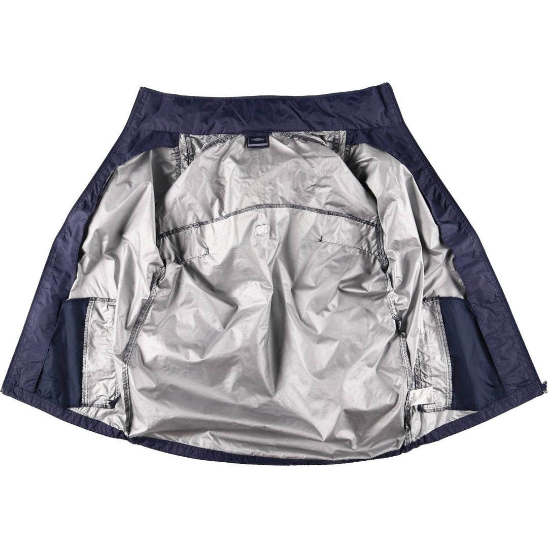 2000'S Umbro Nylon Jacket, Men's Size Small Nylon navy blue type Vintage Second Hand