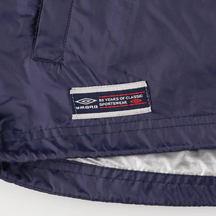 2000'S Umbro Nylon Jacket, Men's Size Small Nylon navy blue type Vintage Second Hand