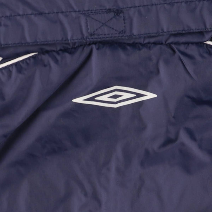 2000'S Umbro Nylon Jacket, Men's Size Small Nylon navy blue type Vintage Second Hand