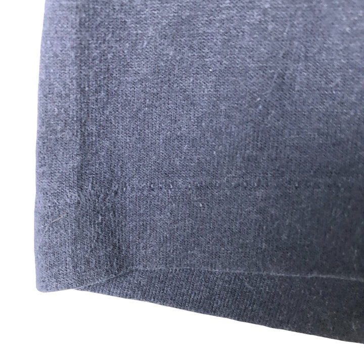 Champion Trico Tag Print T-Shirt, Made in USA, Men's Size L cotton navy blue type Vintage Second Hand