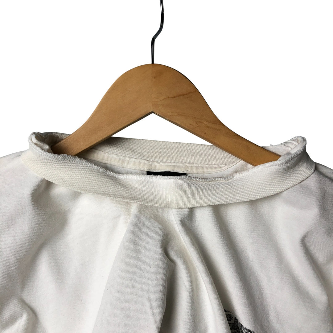 Harley-Davidson Motorcycle Long Sleeve T-Shirt, Men's Size L cotton white type Vintage Second Hand