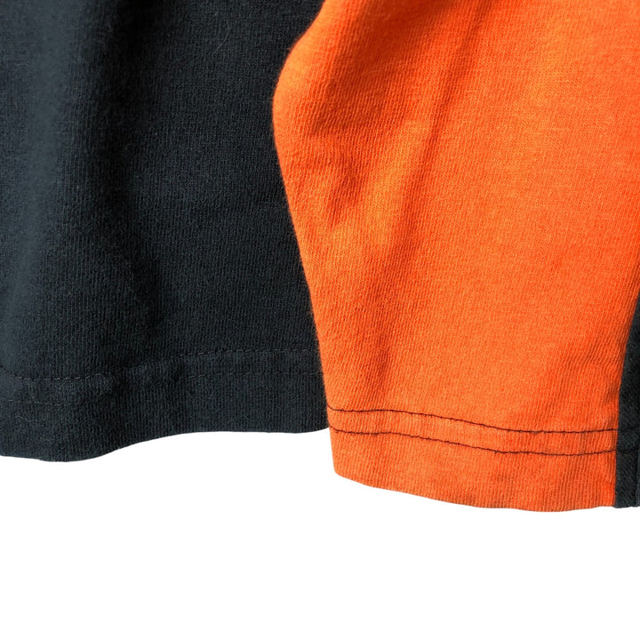 2000'S Harley-Davidson Motorcycle Long Sleeve T-Shirt, Made in USA, Men's Size XL cotton black type Vintage Second Hand