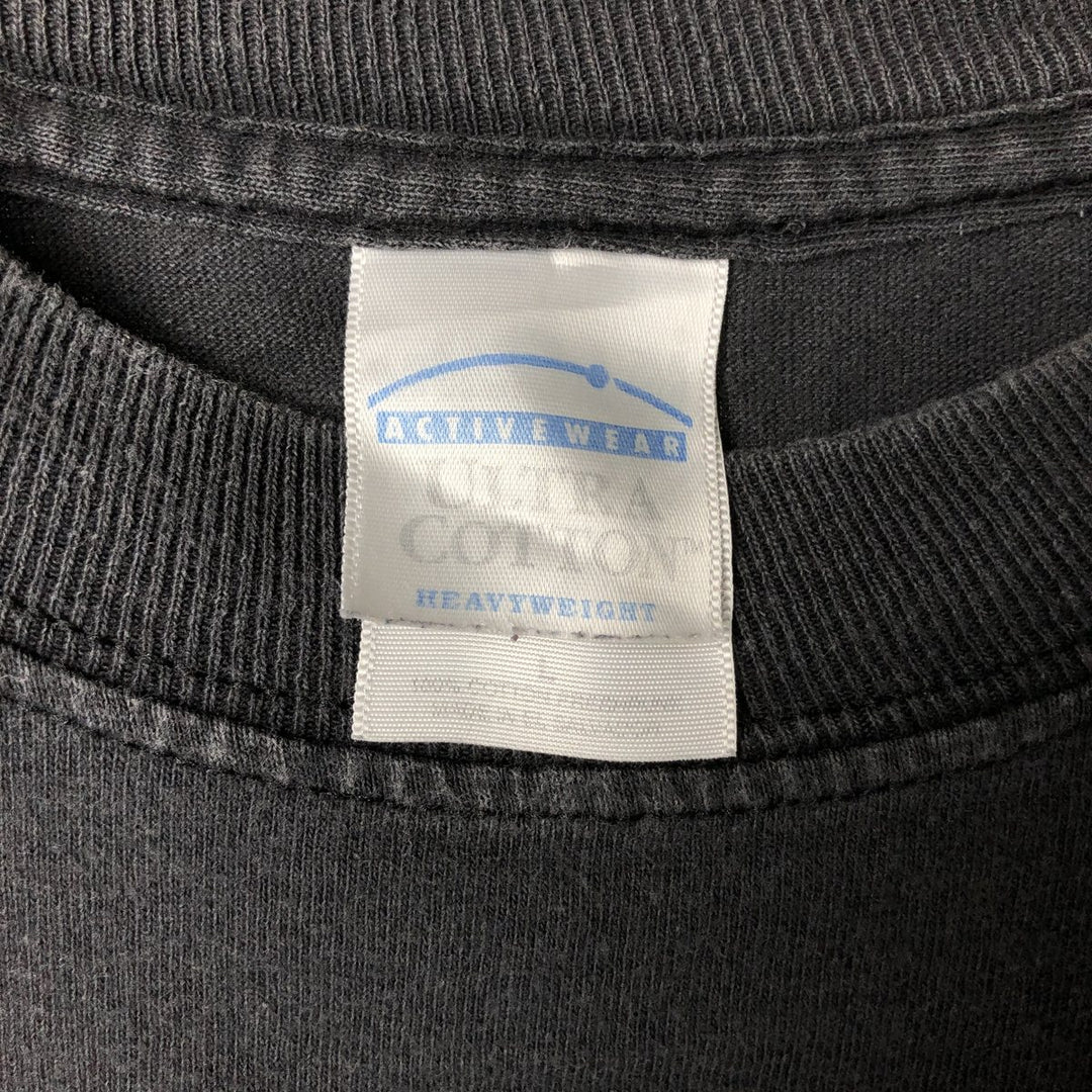 2000'S Gildan OCC Orange County Choppers Motorcycle Long Sleeve T-Shirt, Men's Size L cotton Charcoal Vintage Second Hand