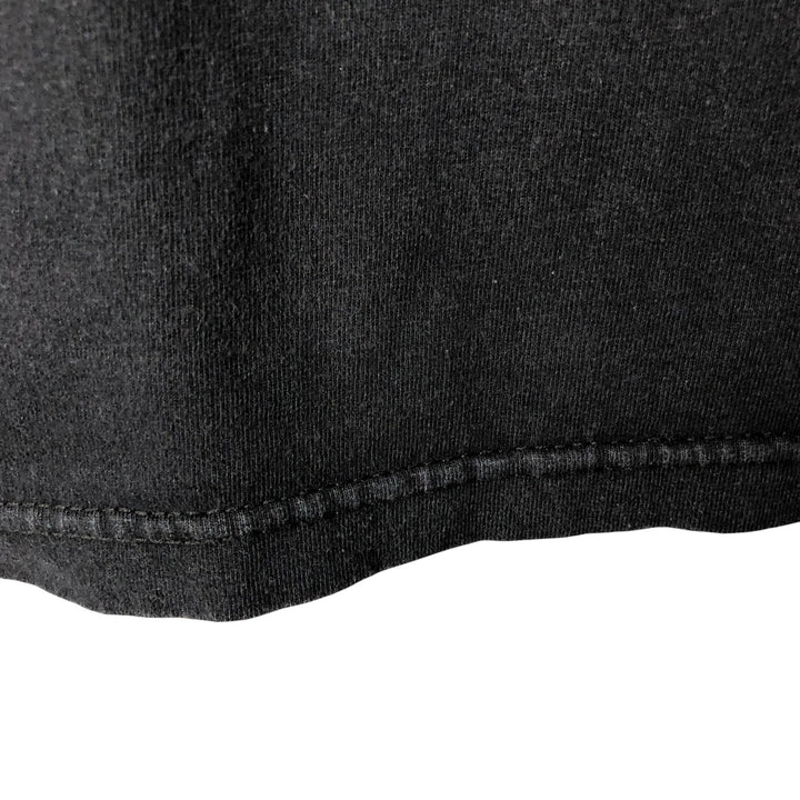 2000'S Orange County Choppers Fire Pattern Motorcycle Long Sleeve T-Shirt, Men's Size L cotton Charcoal Vintage Second Hand