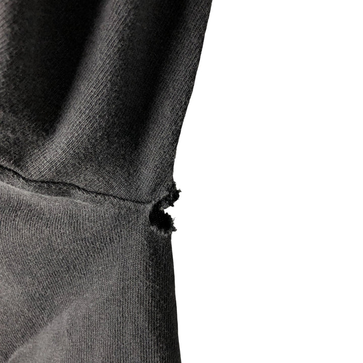 2000'S Gildan J AND P Cycles Eagle Pattern Fire Pattern Motorcycle Long Sleeve T-Shirt, Men's Size L cotton Charcoal Vintage Second Hand