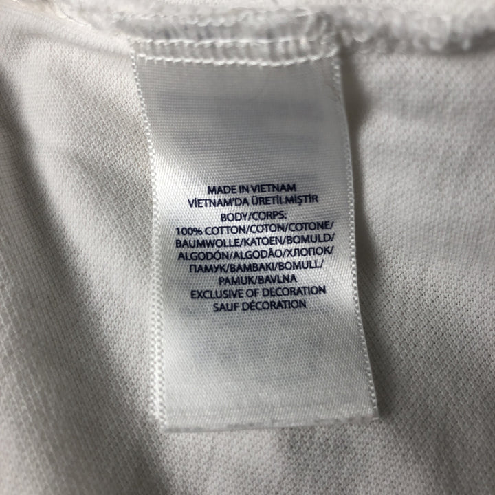 Ralph Lauren POLO RALPH LAUREN Long Sleeve Polo Shirt Men's XL cotton white type Vintage Second Hand