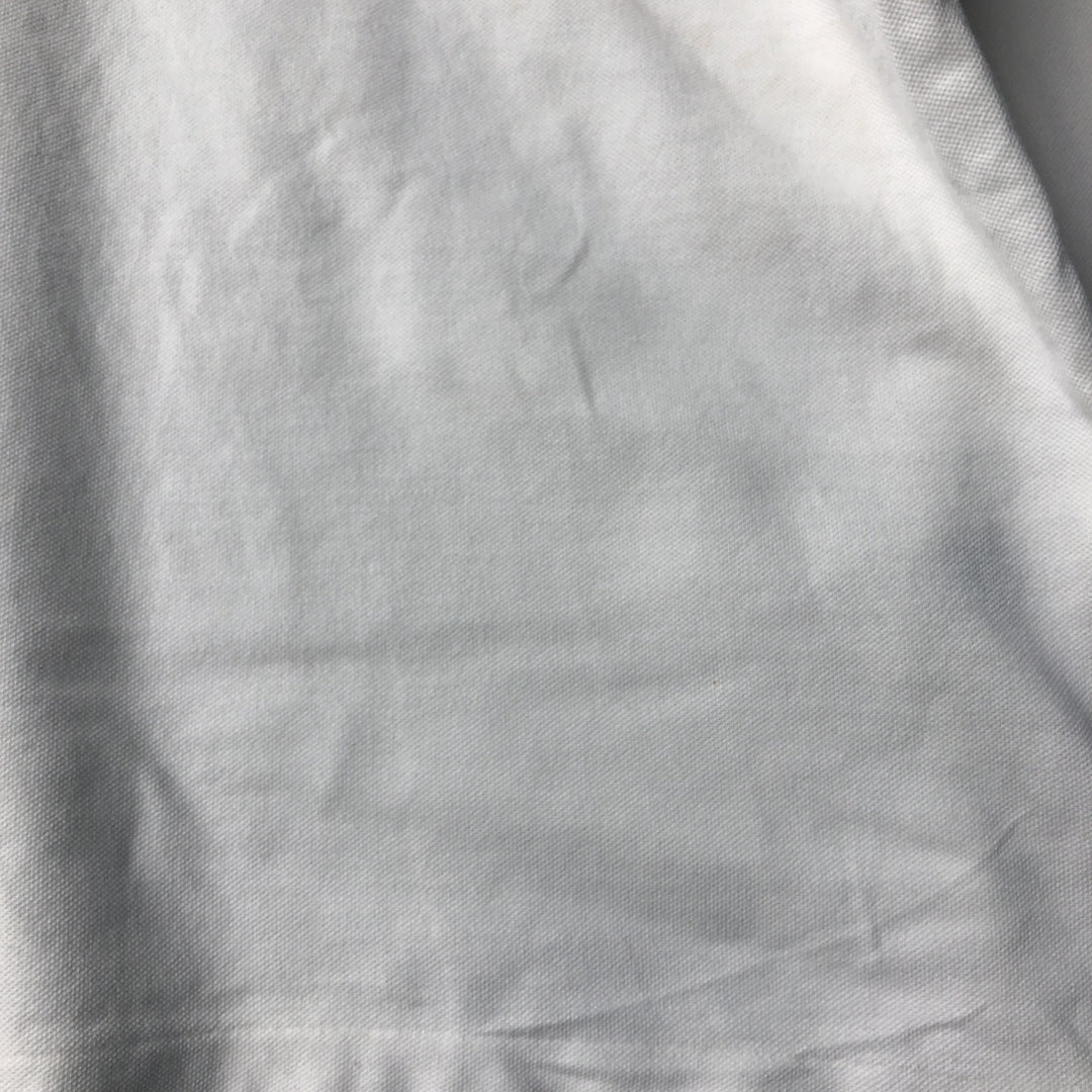 Ralph Lauren POLO RALPH LAUREN Long Sleeve Polo Shirt Men's XL cotton white type Vintage Second Hand