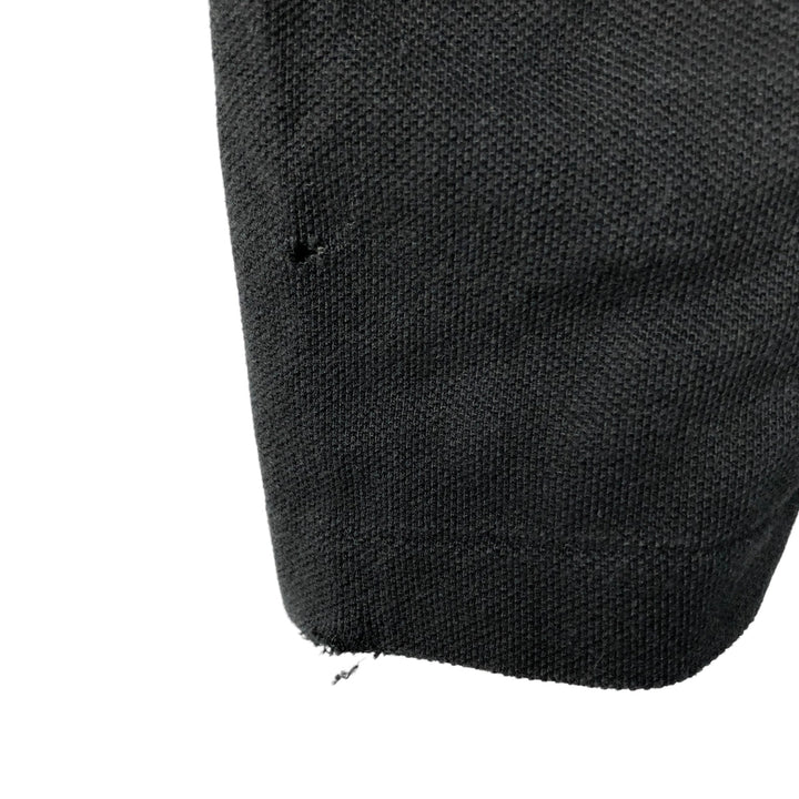 Ralph Lauren POLO RALPH LAUREN long-sleeved polo shirt, men's size L cotton black type Vintage Second Hand
