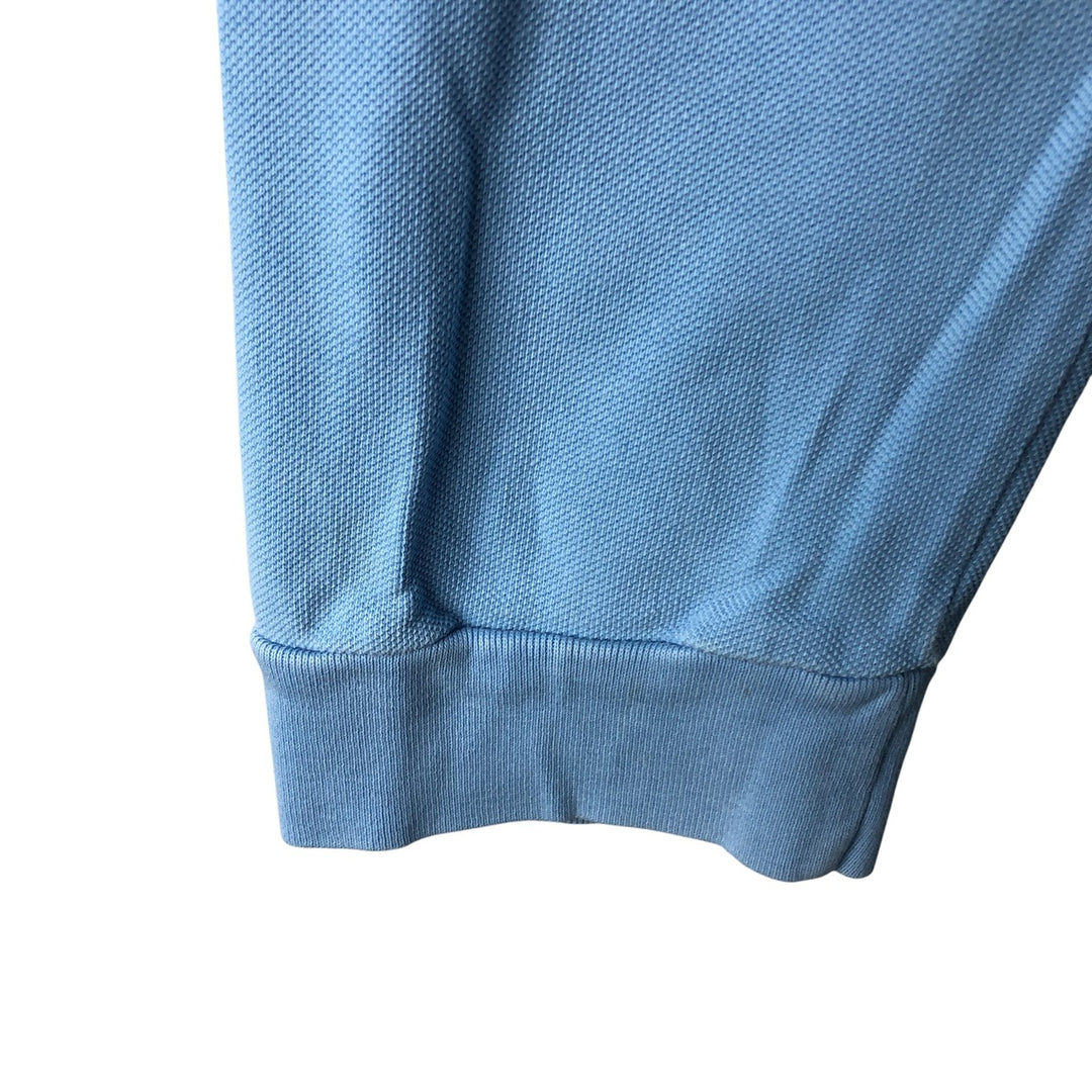 Ralph Lauren POLO by Ralph Lauren CUSTOM FIT long sleeve polo shirt, men's size L cotton Blue type light blue Vintage Second Hand
