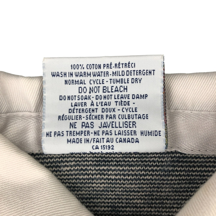 Vintage 90'S Barbarian Striped Long Sleeve Rugby Shirt, Made in Canada, Men's Size XXL, Regular Collar cotton orange type Vintage Second Hand