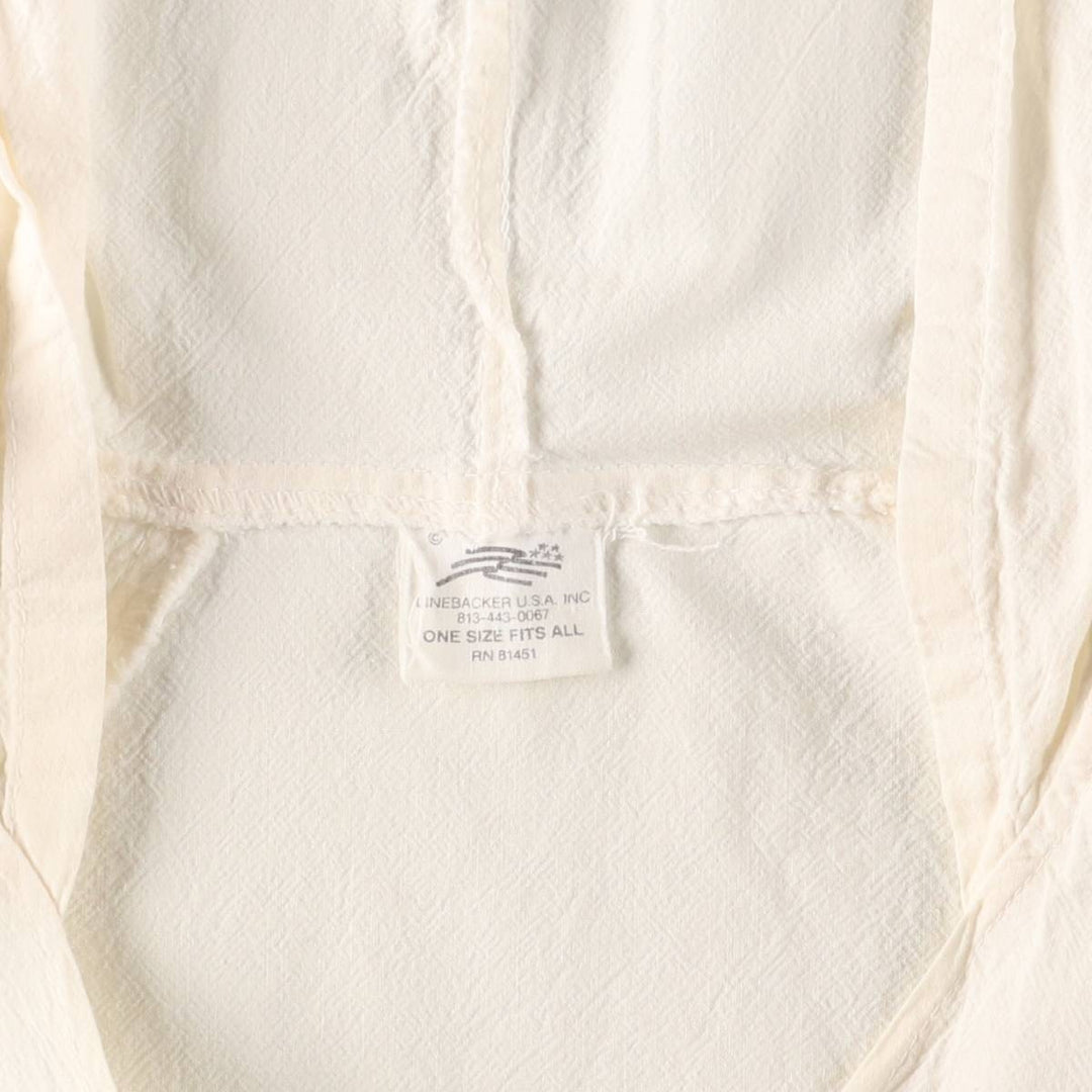 Vintage 90'S sweet sacks Budweiser pullover, three-quarter sleeve cotton hoodie, men's size L cotton white type Vintage Second Hand