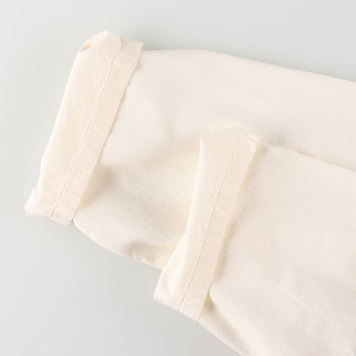 Vintage 90'S sweet sacks Budweiser pullover, three-quarter sleeve cotton hoodie, men's size L cotton white type Vintage Second Hand