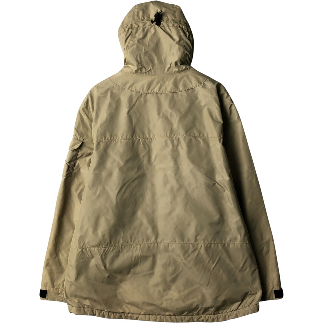 Ralph Lauren POLO by Ralph Lauren padded hoodie/puffer jacket, men's size XL Nylon Beige type Vintage Second Hand