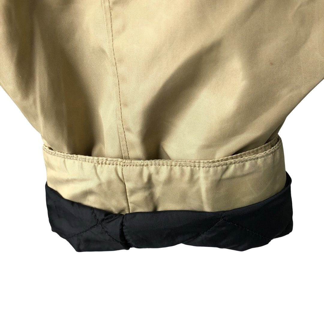 Ralph Lauren POLO by Ralph Lauren padded hoodie/puffer jacket, men's size XL Nylon Beige type Vintage Second Hand