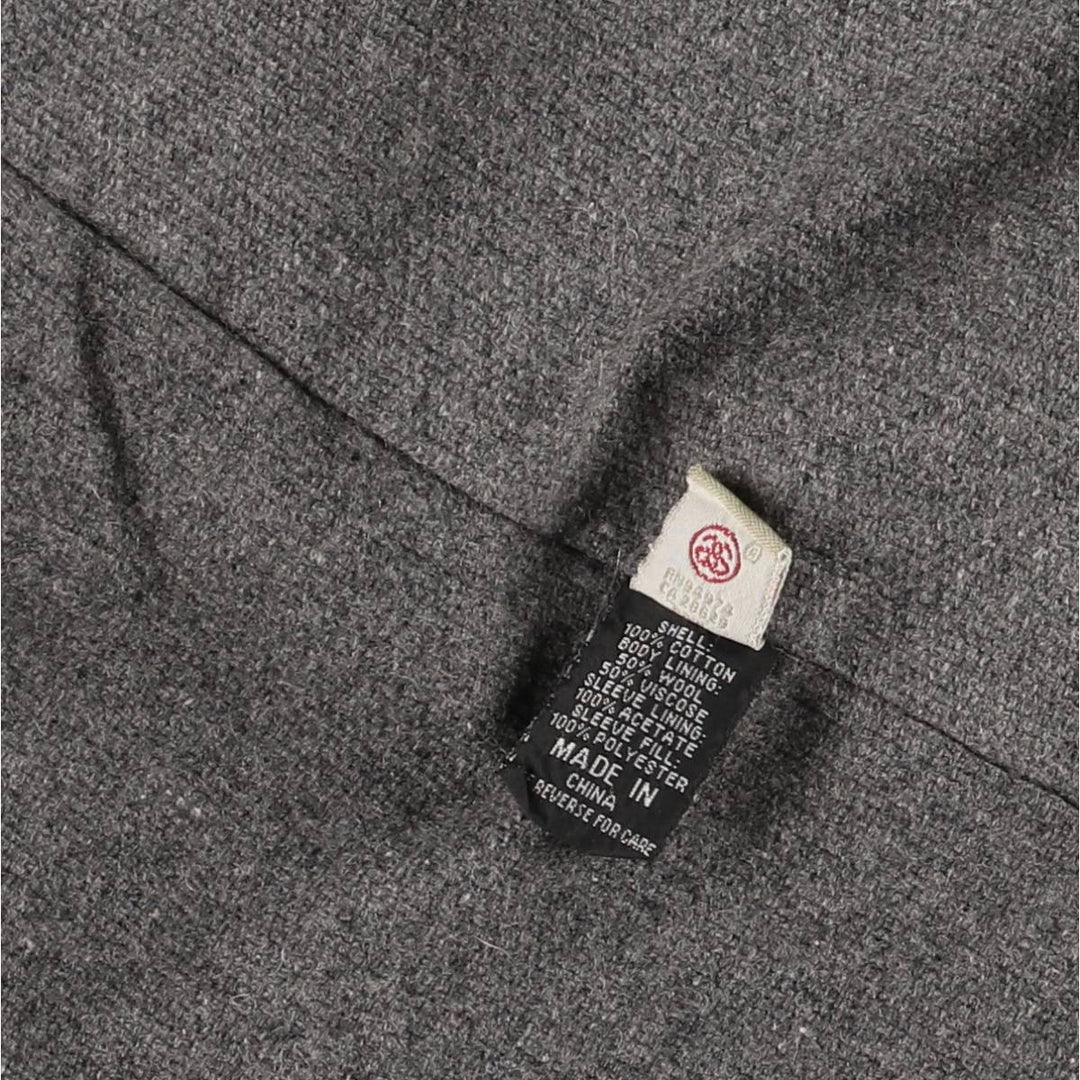 Stussy Camouflage Pattern Military HBT Jacket, Men's Size Medium cotton Khaki type brown Vintage Second Hand