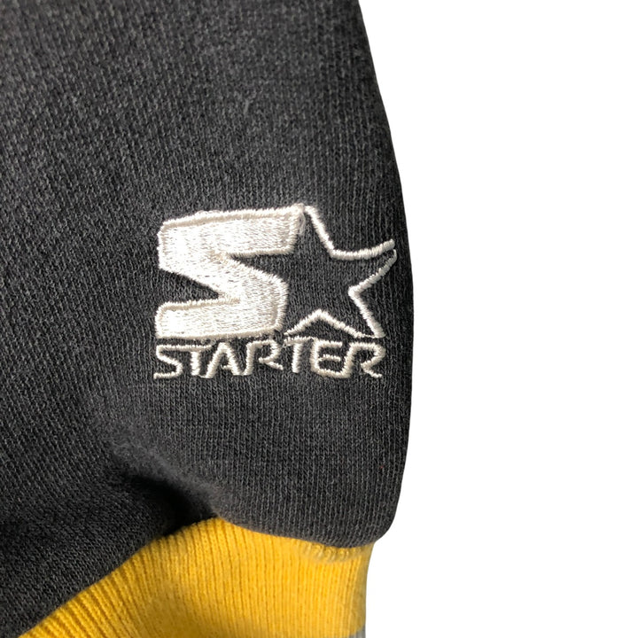 Vintage 90'S Starter NFL Pittsburgh Steelers sweatshirt, men's size XL cotton black type Vintage Second Hand