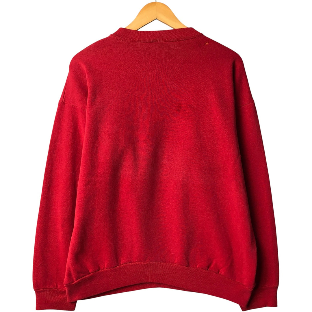 NHL DETROIT RED WINGS Men's Printed Sweatshirt, Size L unclear red type Vintage Second Hand