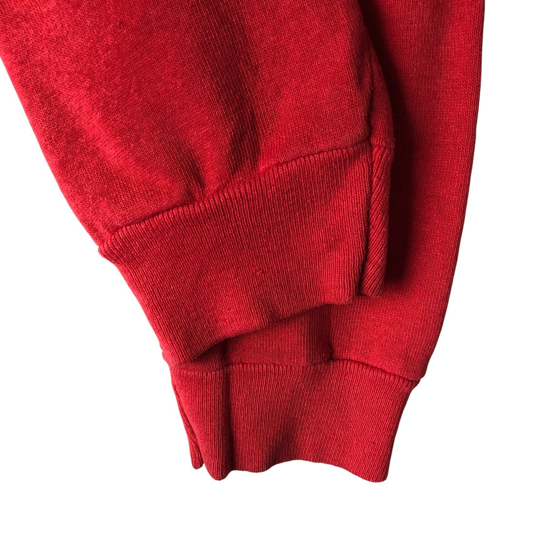 NHL DETROIT RED WINGS Men's Printed Sweatshirt, Size L unclear red type Vintage Second Hand