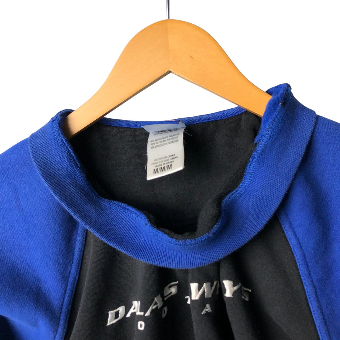 Vintage Reebok NFL Dallas Cowboys sweatshirt, size M, men's cotton black type Vintage Second Hand