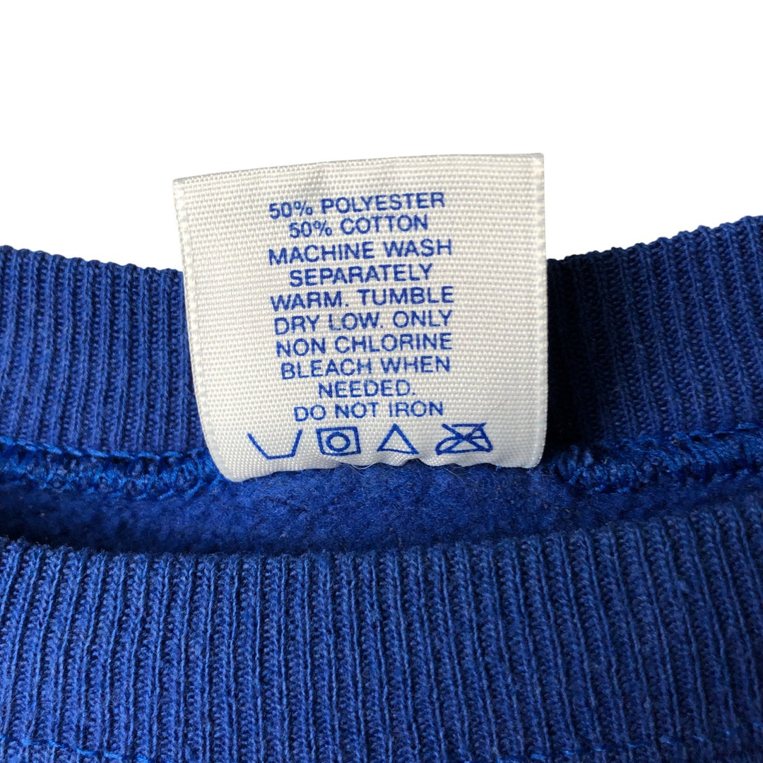 Vintage 90'S ULTRA SWEATS NFL Detroit Lions Print Sweatshirt, Made in USA, Men's Size XL polyester blue type Vintage Second Hand
