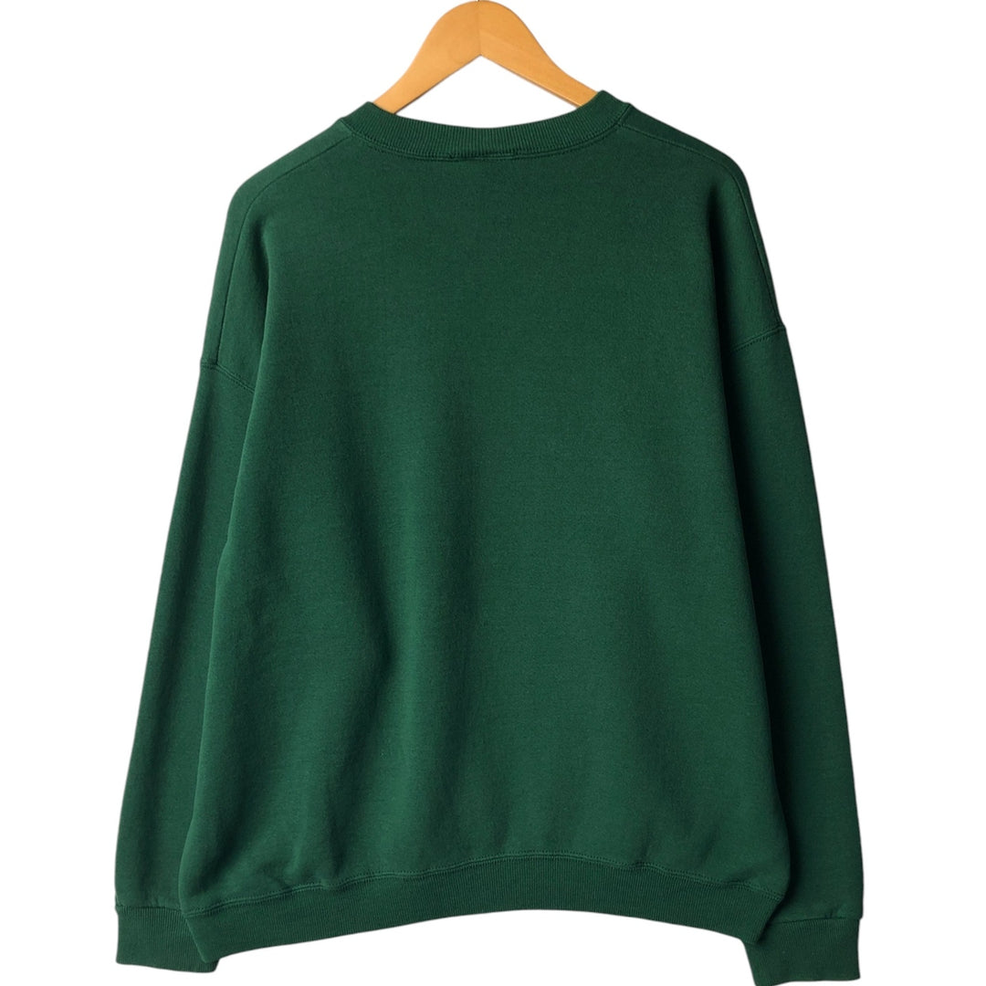 Vintage 1990'S GALT SAND NFL Green Bay Packers Print Sweatshirt, Men's Size XL cotton green type Vintage Second Hand
