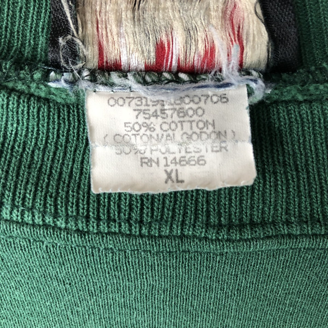 Vintage 1990'S GALT SAND NFL Green Bay Packers Print Sweatshirt, Men's Size XL cotton green type Vintage Second Hand