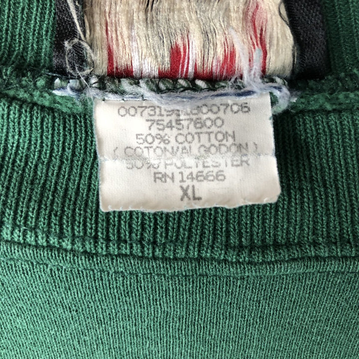 Vintage 1990'S GALT SAND NFL Green Bay Packers Print Sweatshirt, Men's Size XL cotton green type Vintage Second Hand
