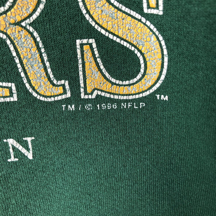 Vintage 1990'S GALT SAND NFL Green Bay Packers Print Sweatshirt, Men's Size XL cotton green type Vintage Second Hand