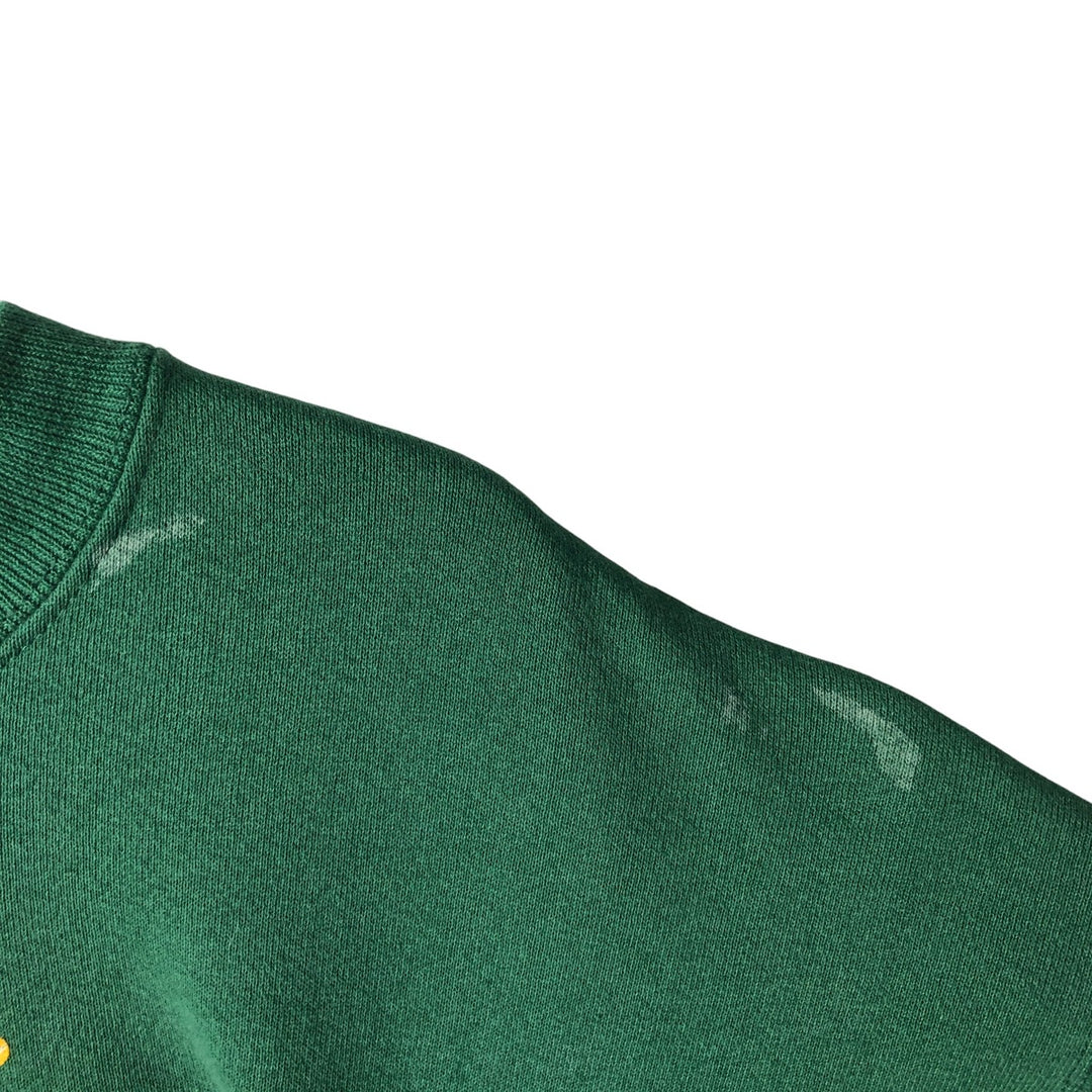 Vintage 1990'S GALT SAND NFL Green Bay Packers Print Sweatshirt, Men's Size XL cotton green type Vintage Second Hand