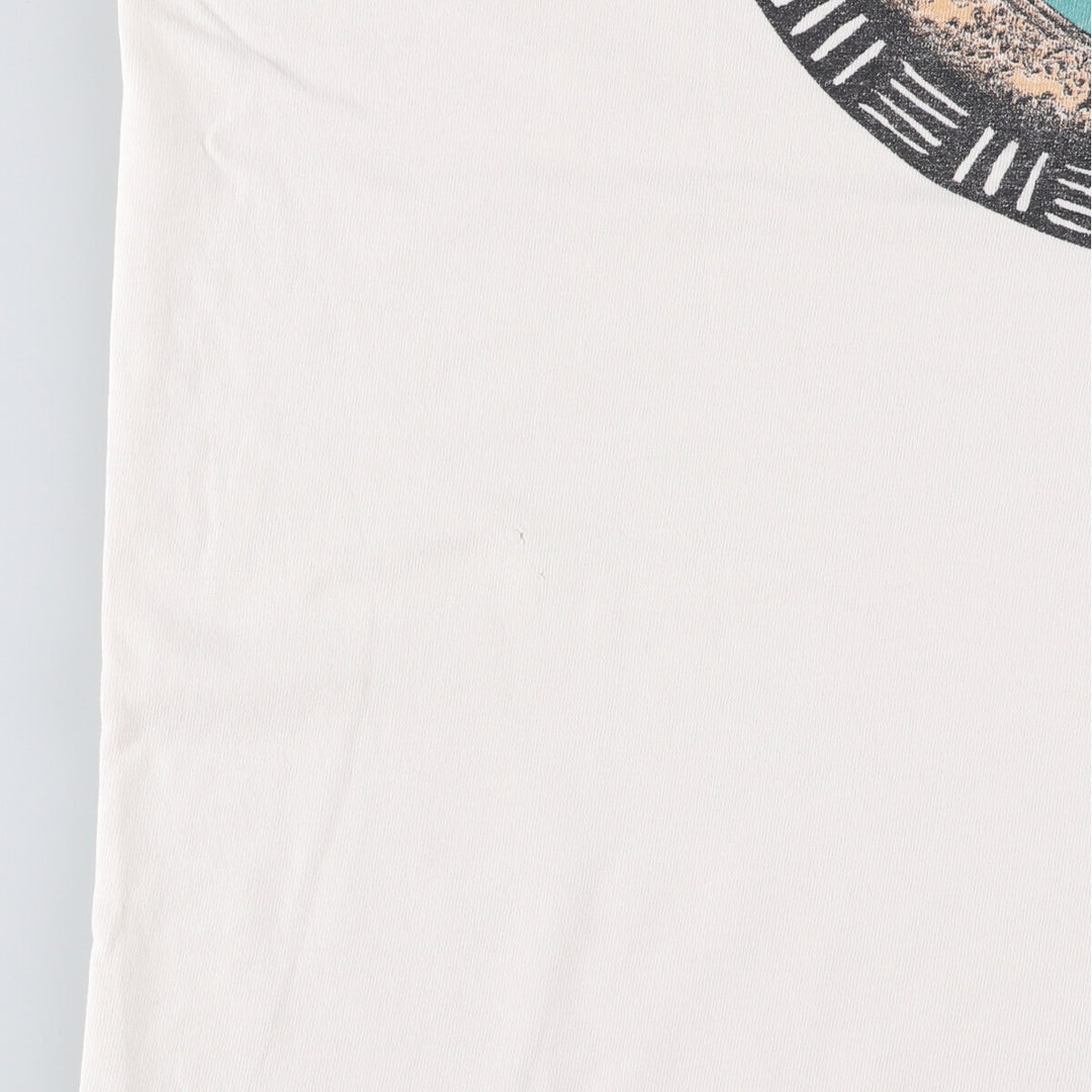 HANG TEN Surf Skate T-shirt, Men's Size L unclear white type Vintage Second Hand