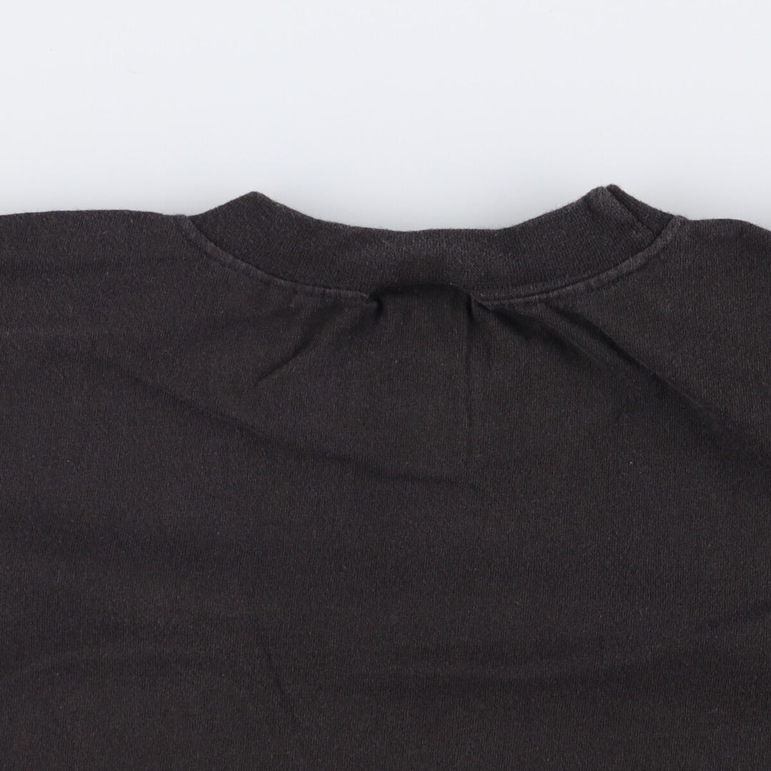 Vintage 90'S Adidas logo T-shirt, size L, men's cotton black type Vintage Second Hand