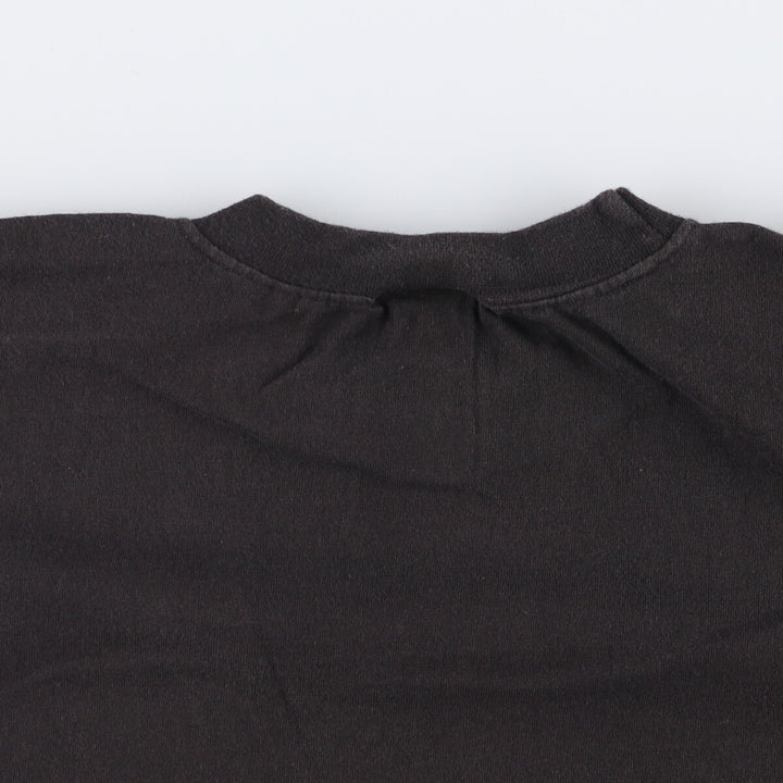 Vintage 90'S Adidas logo T-shirt, size L, men's cotton black type Vintage Second Hand
