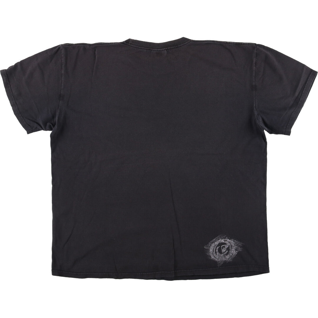 Quiksilver Sports Print T-Shirt, Men's XXL unclear black type Vintage Second Hand