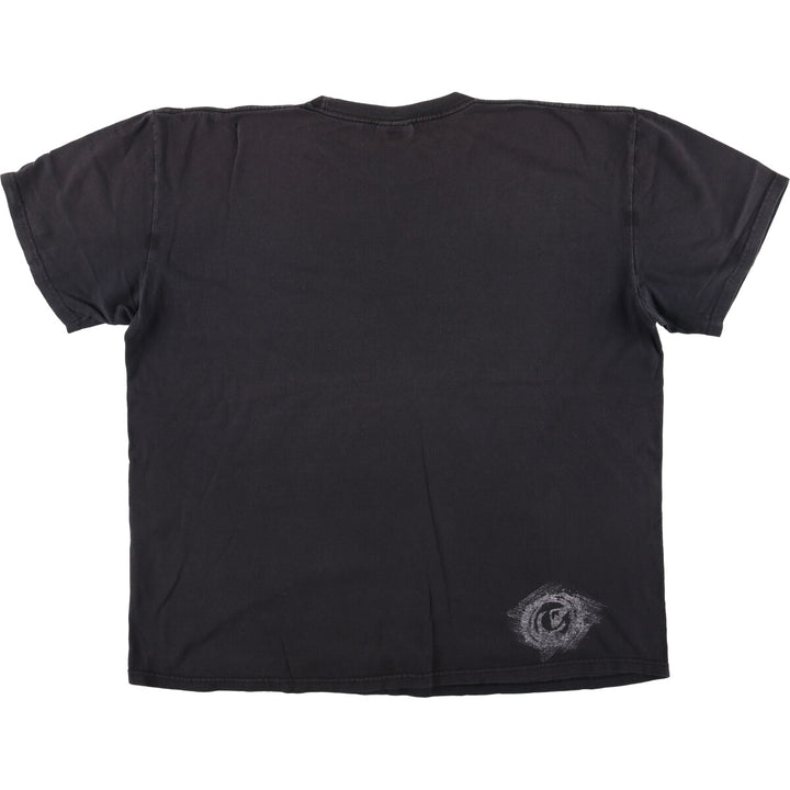 Quiksilver Sports Print T-Shirt, Men's XXL unclear black type Vintage Second Hand