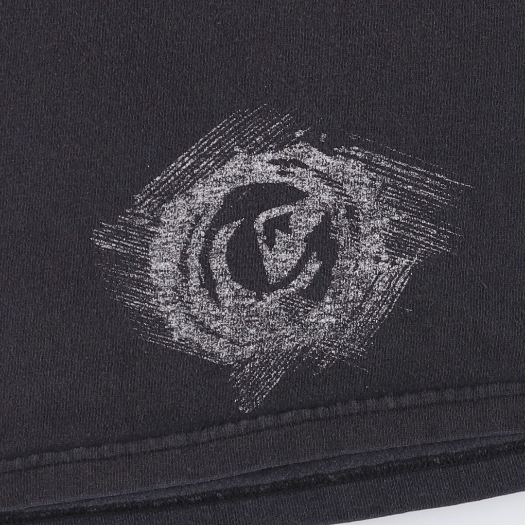 Quiksilver Sports Print T-Shirt, Men's XXL unclear black type Vintage Second Hand