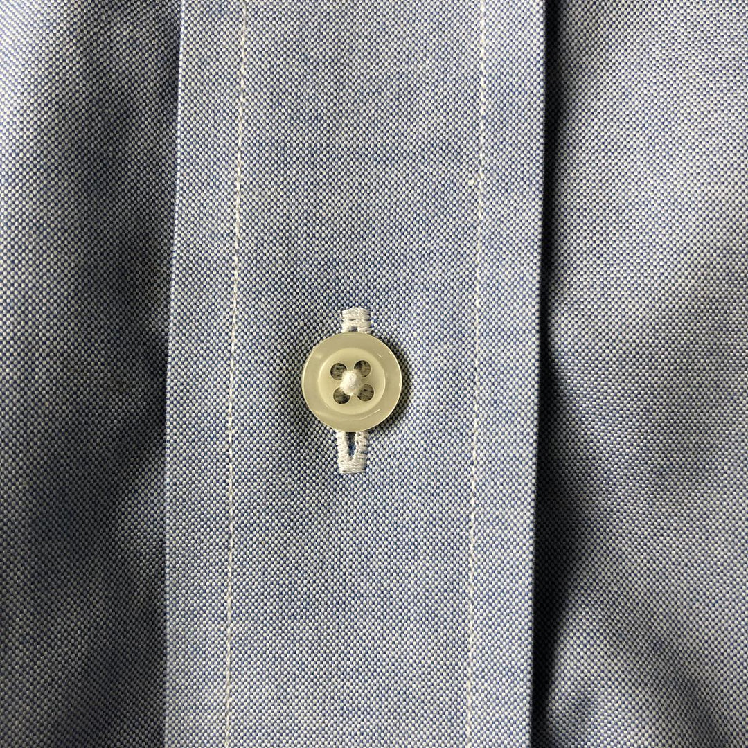 Brooks Brothers Est.1818 Long Sleeve Button-Down Shirt, Men's Size L cotton Blue type light blue Vintage Second Hand
