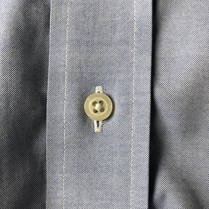 Brooks Brothers Est.1818 Long Sleeve Button-Down Shirt, Men's Size L cotton Blue type light blue Vintage Second Hand