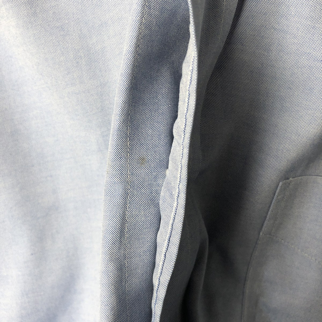 Brooks Brothers Est.1818 Long Sleeve Button-Down Shirt, Men's Size L cotton Blue type light blue Vintage Second Hand