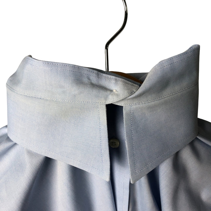 Brooks Brothers 346 REGULAR FIT long sleeve cotton shirt, men's size L cotton Blue type light blue Vintage Second Hand