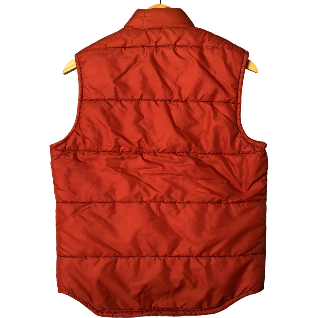Vintage 1980'S Lee padded vest, size M, men's unclear orange type Vintage Second Hand