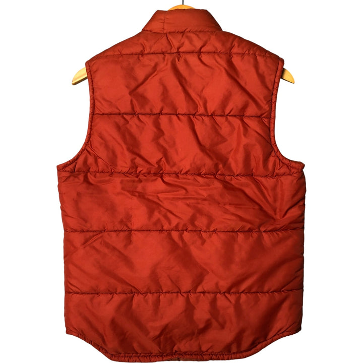 Vintage 1980'S Lee padded vest, size M, men's unclear orange type Vintage Second Hand